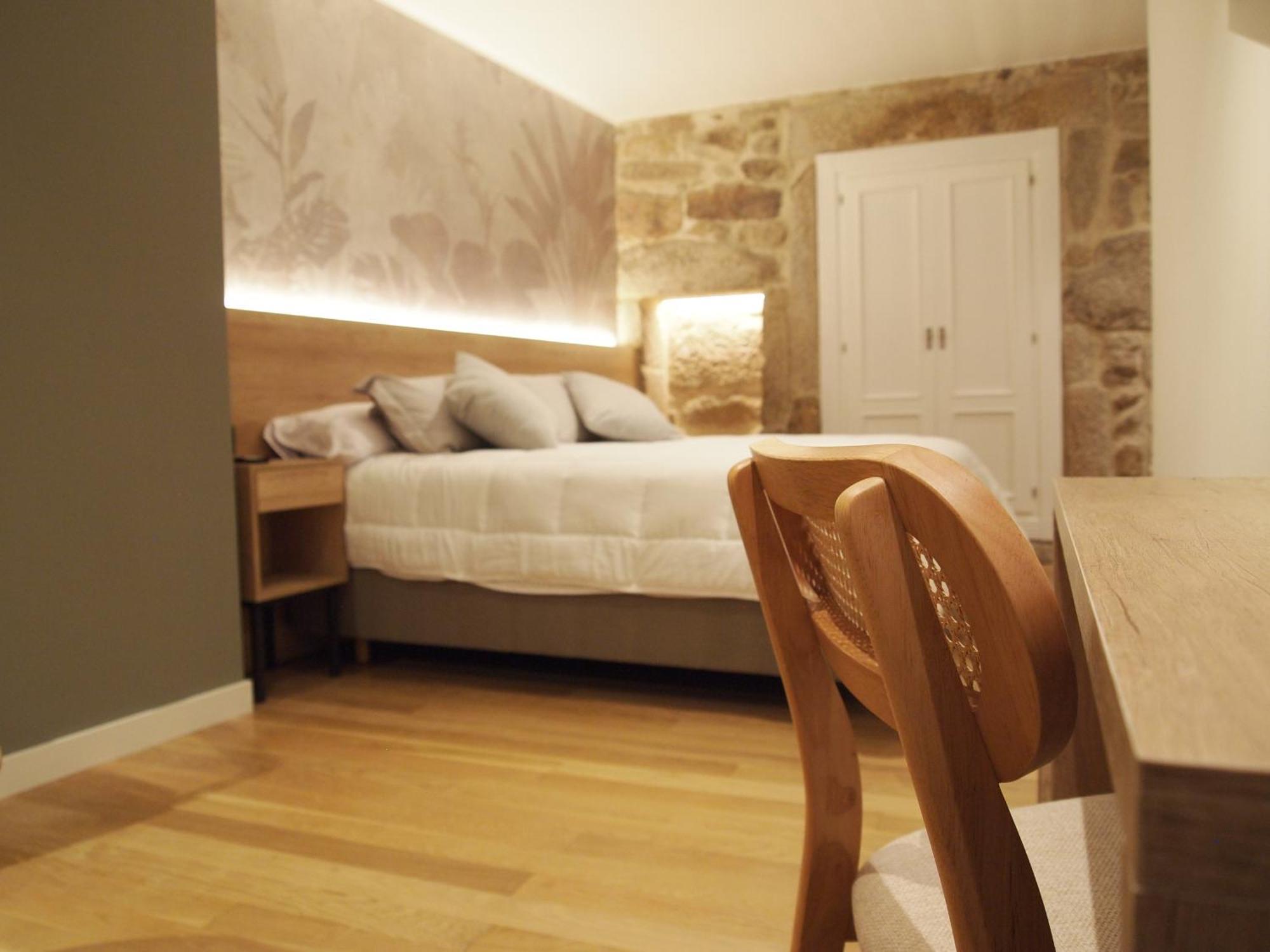 Casa Da Praza Guest House Лобиос Екстериор снимка