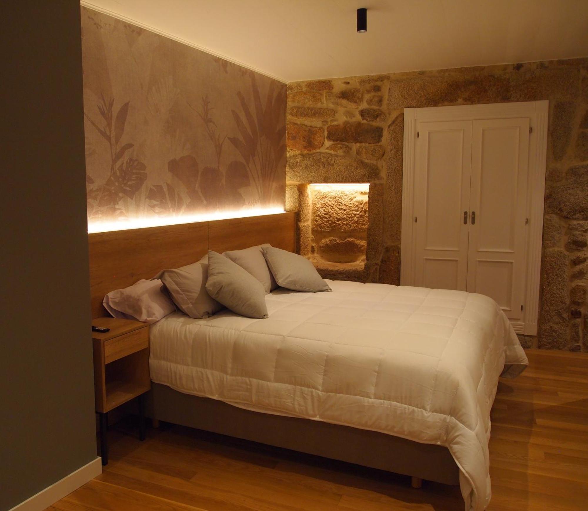 Casa Da Praza Guest House Лобиос Екстериор снимка