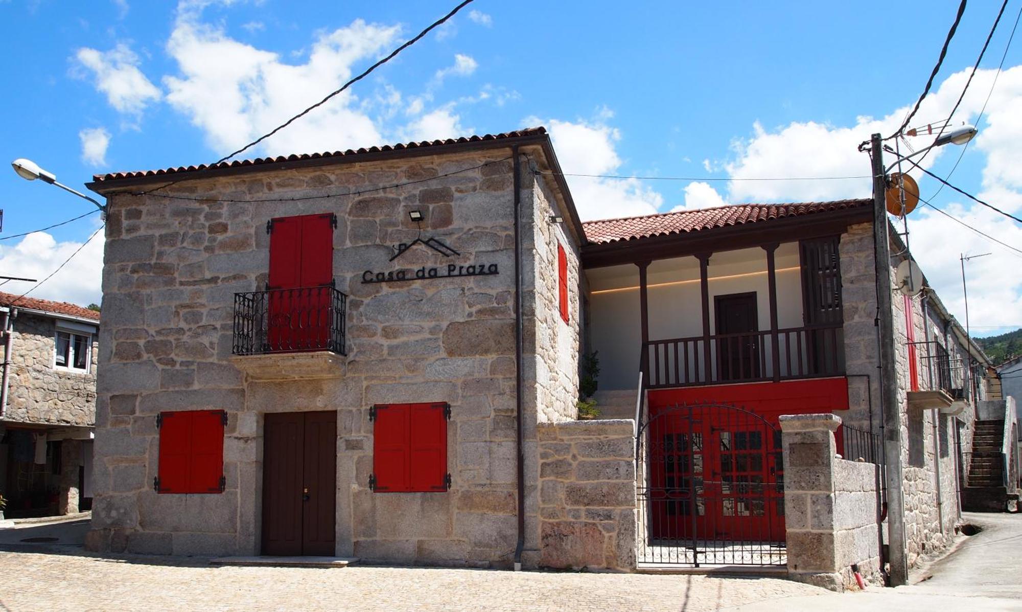 Casa Da Praza Guest House Лобиос Екстериор снимка