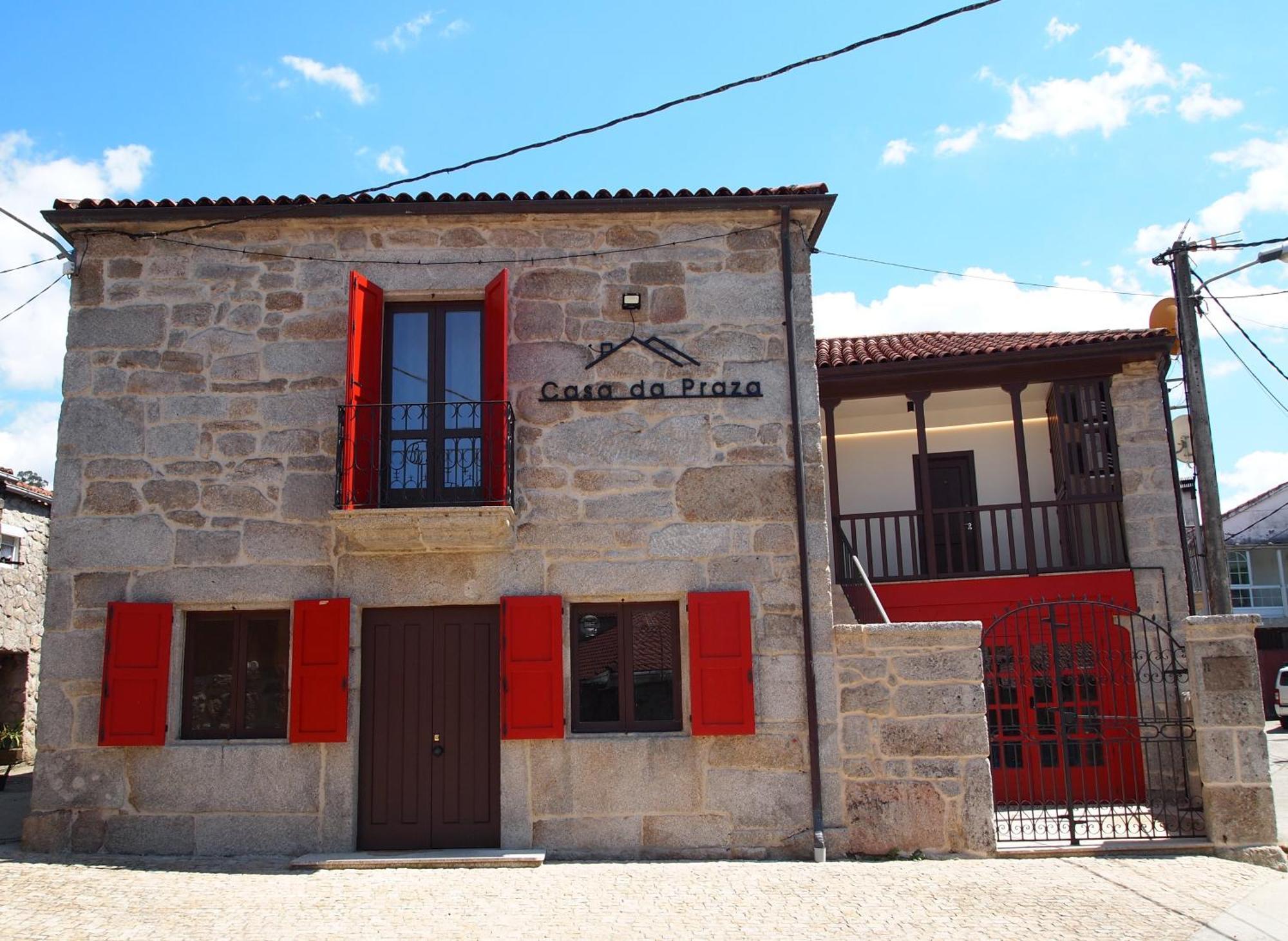 Casa Da Praza Guest House Лобиос Екстериор снимка