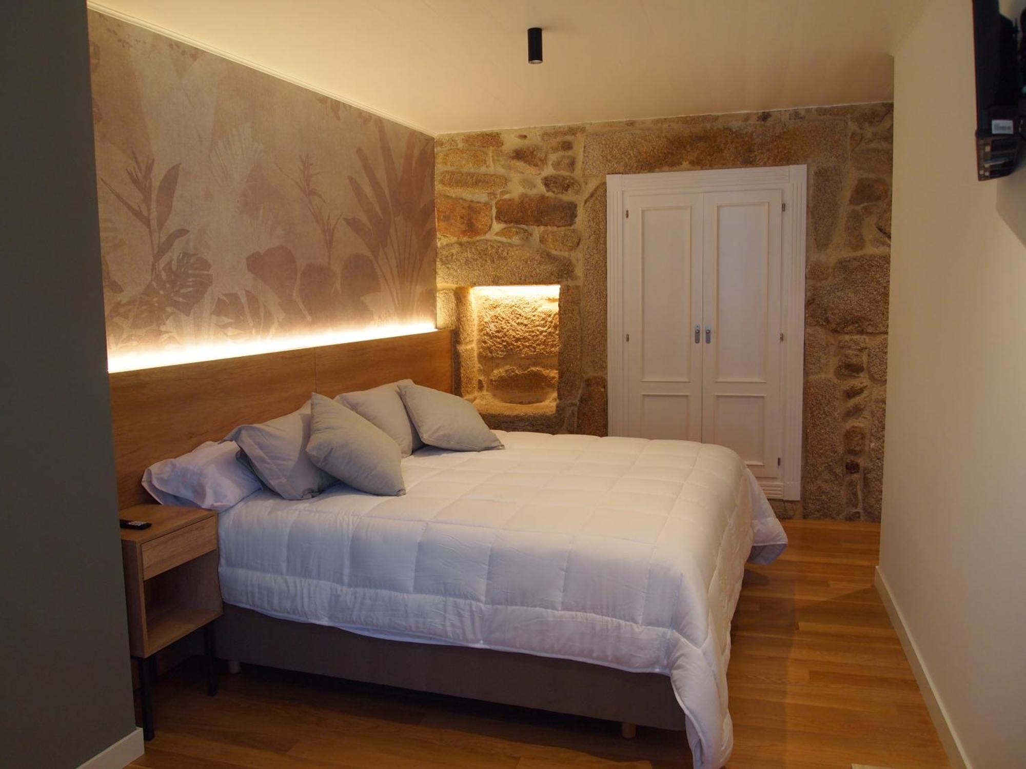 Casa Da Praza Guest House Лобиос Екстериор снимка