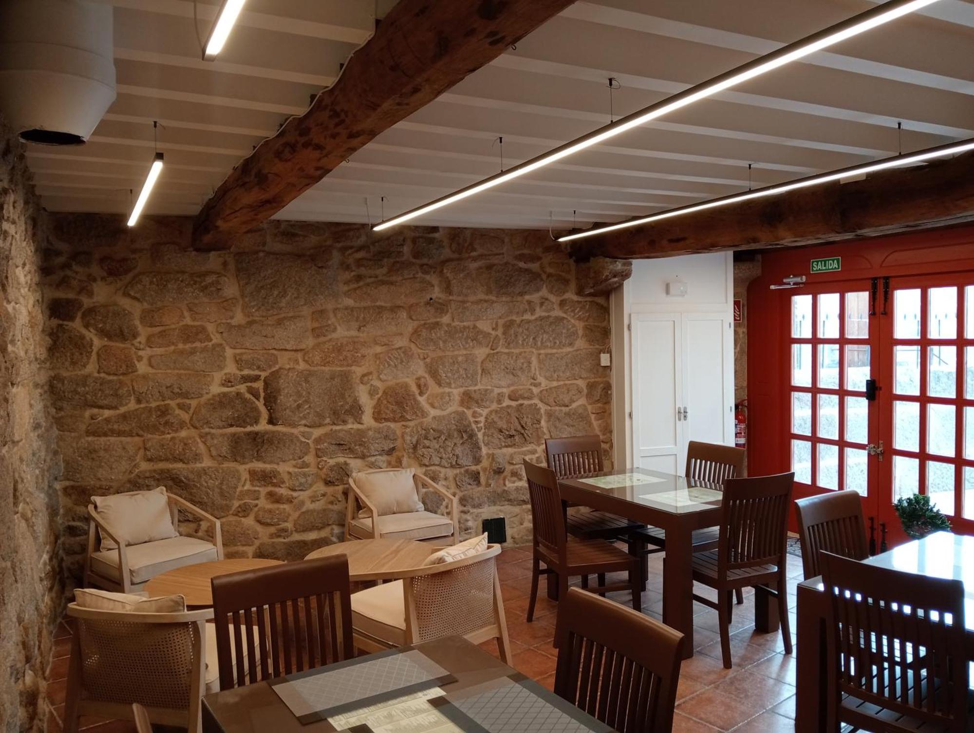Casa Da Praza Guest House Лобиос Екстериор снимка