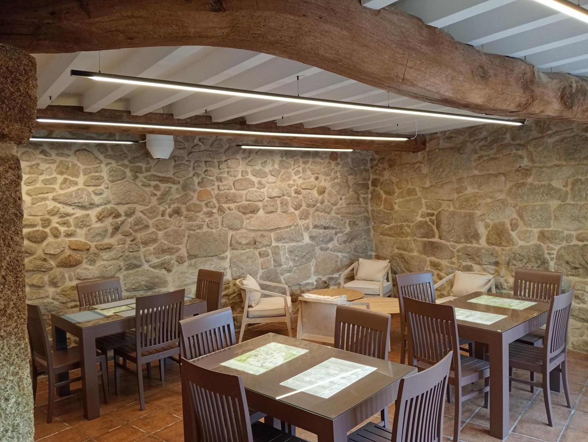 Casa Da Praza Guest House Лобиос Екстериор снимка