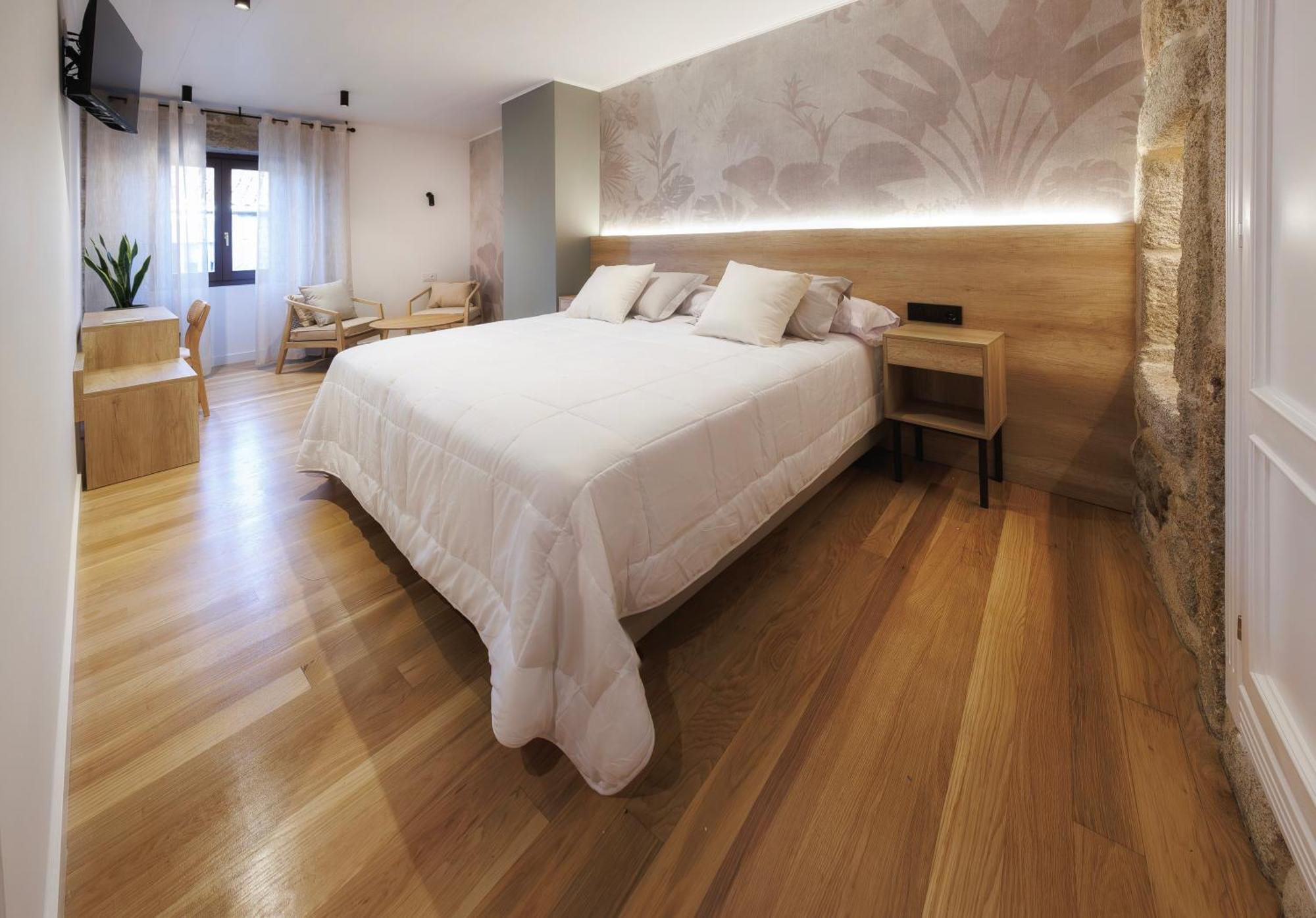 Casa Da Praza Guest House Лобиос Екстериор снимка