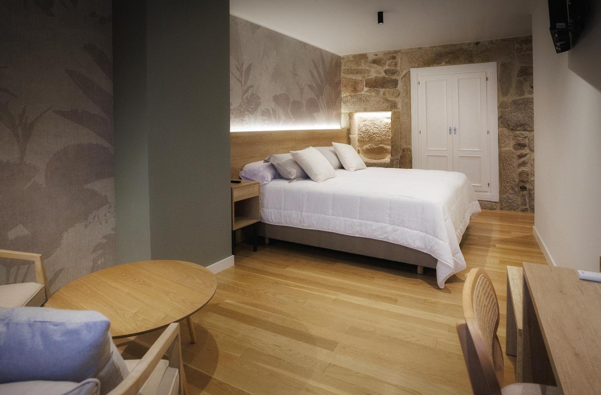 Casa Da Praza Guest House Лобиос Екстериор снимка